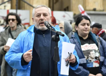 ჩემი შვილის მეგობრები არიან აქ – პარლამენტთან ზვიად ცეცხლაძის მამა მივიდა