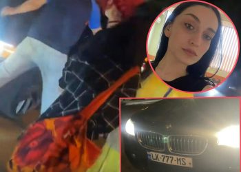 (ვიდეო) – “მანქანა გამიზნულად დააჯახა ორ გოგოს”