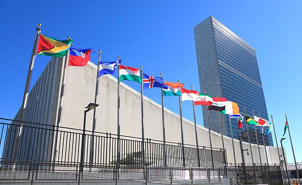New, York, NY, USA - September 24, 2016 - United Nations Headquarters: United Nations Headquarters in New York City: The United Nations General Assembly opens.