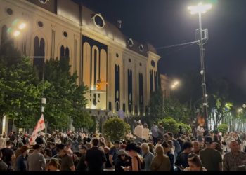 უწყვეტი პროტესტის 192-ე დღე-რუსთაველის გამზირი გადაიკეტა