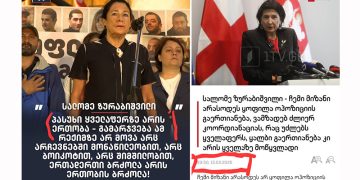 “როდის იყო ის გულწრფელი, ახლა თუ 3 თვის წინ?” – თამარ ბუჩუკური