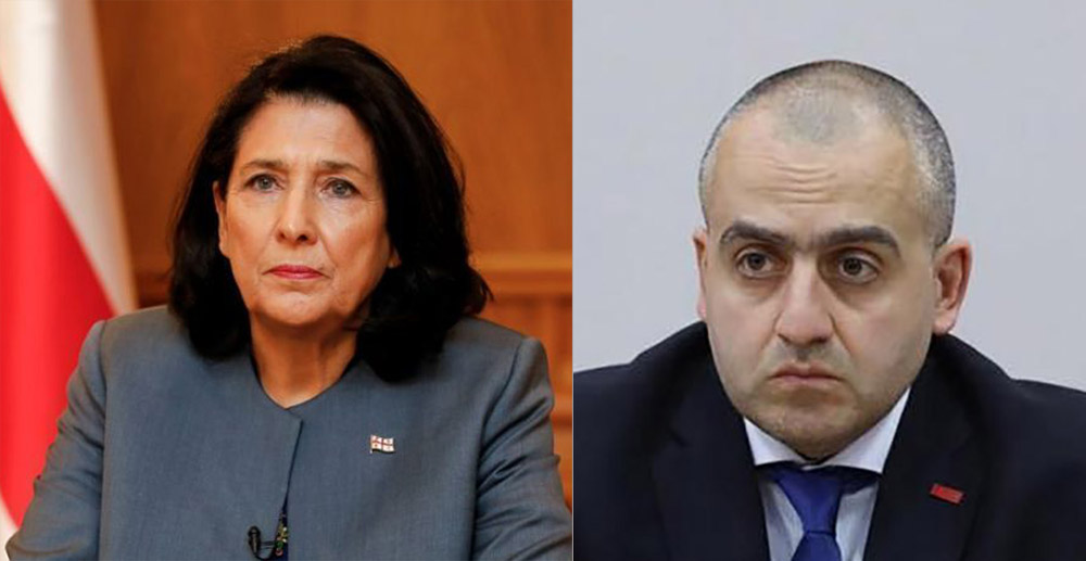 “არცხვენს გვარს და წინაპრებს… ბილწსიტყვაობა მოიკითხეთ გიორგი გამსახურდიას კედელზე” – სალომე ზურაბიშვილი