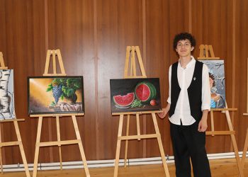 საბა კაკუბავას პერსონალური გამოფენა წალენჯიხაში – ფოტოები