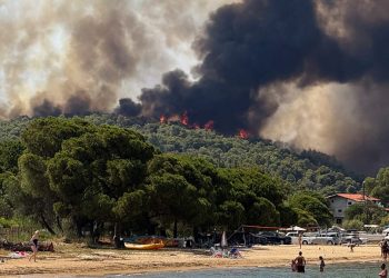 კუნძულ კრეტაზე მასშტაბურ ხანძარს ებრძვიან
