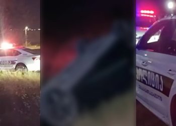 ავარია რუსთავი გაჩიანის გზაზე – მძღოლმა სავარაუდოდ საჭე ვერ დაიმორჩილა, გზის სავალი ნაწილიდან გადავიდა და გადავარდა