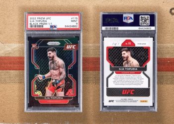 ილია თოფურიას ბარათი UFC-სთვის რეკორდულ ფასად გაიყიდა