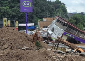 სამხრეთ კორეაში წყალდიდობისა და მეწყერის შედეგად 14 ადამიანი დაიღუპა