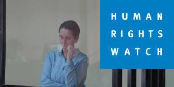Humans Right Watch “ოცნებას”: გაათავისუფლეთ მზია ამაღლობელი და ყველა უსამართლოდ დაკავებული პირი