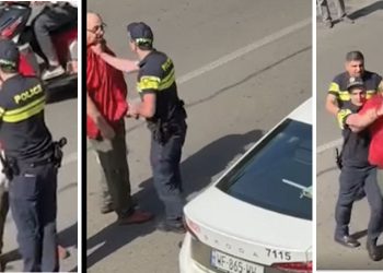 (ვიდეო) – პოლიცია პენსიონერს დაესხა თავს – 2025 წელი, საქართველო, თბილისი