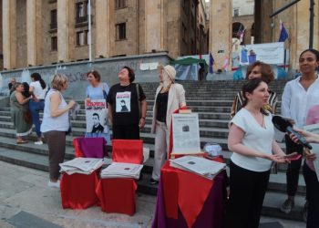 თავისუფლების ხმა ციხიდან – რუსთაველზე სინდისის პატიმრების გაზეთის მეორე ნომრის პრეზენტაციაა