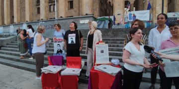 თავისუფლების ხმა ციხიდან – რუსთაველზე სინდისის პატიმრების გაზეთის მეორე ნომრის პრეზენტაციაა
