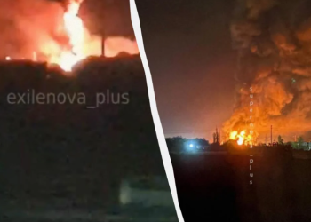 რუსეთში, დრონების შეტევის გამო, რკინიგზის ელექტრომომარაგება შეწყდა