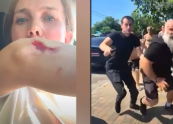 ლუკა კურტანიძე ყოფილ მეუღლეს ფიზიკურად გაუსწორდა