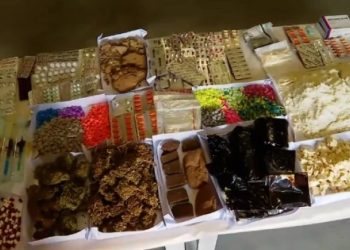 შინაგან საქმეთა სამინისტრომ 450 კილოგრამი ნარკოტიკი გაანადგურა