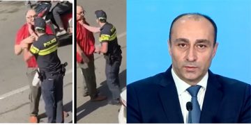 შსს ამტკიცებს, რომ მამაკაცი, რომელიც მანქანასთანაც კი არ მისულა ახლოს, ხელს უშლიდა პოლიციას