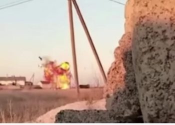 ГУР: ოკუპირებულ მელიტოპოლში მიკროავტობუსი ავაფეთქეთ, 5 კადიროველი მოკვდა