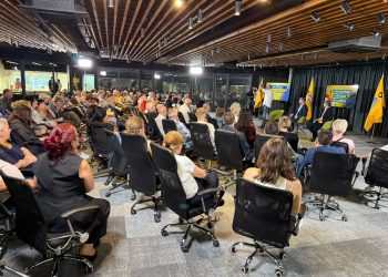 “ძლიერი საქართველო – ლელოს“ ცენტრალურ შტაბში მერობის საერთო კანდიდატმა სამუშაო შეხვედრა გამართა