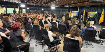 “ძლიერი საქართველო – ლელოს“ ცენტრალურ შტაბში მერობის საერთო კანდიდატმა სამუშაო შეხვედრა გამართა