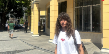 აქტივისტი მზია ამაღლობელის სტენსილის გამო 2 000 ლარით დააჯარიმეს