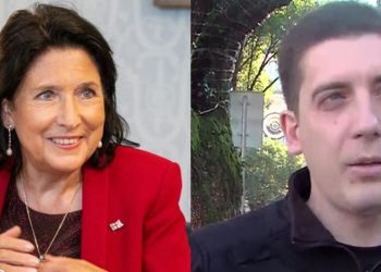 “პოლიციელ დგებუაძეს დაერქმევა “წითელლოყა“- სალომე ზურაბიშვილი