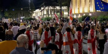 უწყვეტი პროტესტის 247-ე დღე – გამზირი ისევ გადაიკეტა