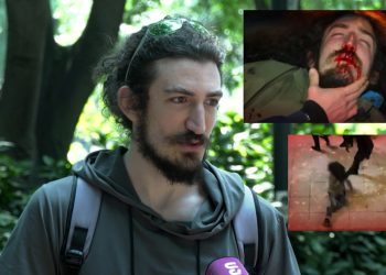 ახალგაზრდა, რომელსაც ნიღბიანი პოლიციელები წიხლებს ურტყამდნენ, კობახიძეს პასუხობს