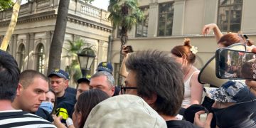 რუსთაველის გამზირზე მიმდინარე აქციაზე დაკავებულია 16 პირი – შსს