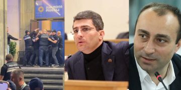 ვიდეო “გეკასა” და მდინარაძისთვის – ოცნების წევრებმა პოლიციელების კორდონი ძალით გაარღვიეს – რა სახის დალურჯებები ექნებათ პოლიციელებს დღეს?