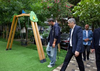 პეკინის გამზირზე რეკრეაციული სივრცის რეაბილიტაცია დასრულდა