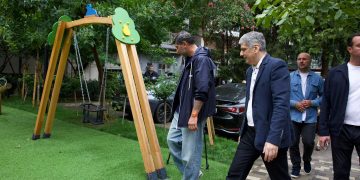 პეკინის გამზირზე რეკრეაციული სივრცის რეაბილიტაცია დასრულდა