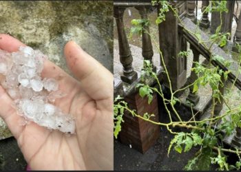 უხვმა ნალექმა ფოთში პრობლემები შექმნა