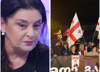 ,,ოპოზიცია “ ქართული ოცნების” გამარჯვების წლისთავს აღნიშნავს!“ – ხოფერია საპროტესტო მსვლელობაზე