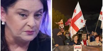 ,,ოპოზიცია “ ქართული ოცნების” გამარჯვების წლისთავს აღნიშნავს!“ – ხოფერია საპროტესტო მსვლელობაზე