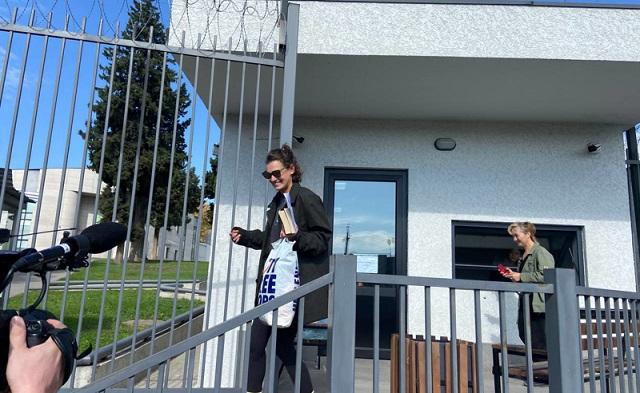 ქეთა ციცქიშვილი თავისუფალია – ჟურნალისტმა იზოლატორი დატოვა