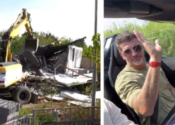 აფხაზეთიდან დევნილ, სამშვილიან ოჯახს მერიამ სახლი დაუნგრია