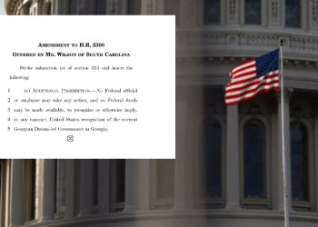 აშშ-ის კონგრესში “ქართული კოშმარის არაღიარების” აქტს კიდევ ერთი სპონსორი დაემატა