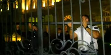 პრეზიდენტის სასახლის “გამაგრება” დაიწყეს