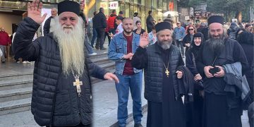 საპროტესტო აქციას სასულიერო პირებიც შეუერთდნენ
