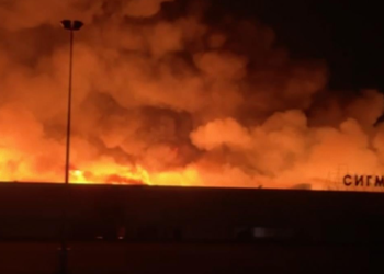 ოკუპირებულ დონეცკში ძლიერი აფეთქებები იყო