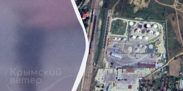 ყირიმში ძლიერი აფეთქებები მოხდა – იწვის ნავთობბაზა