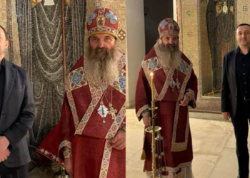 ბოდბელი მთავარეპისკოპოსი იაკობი ირაკლი ღარიბაშვილთან ერთად გადაღებულ ფოტოებს აქვეყნებს