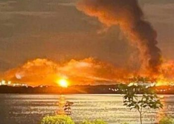 სარატოვის ნავთობგადამამუშავებელი ქარხანა დაბომბვის შედეგად გაჩერდა