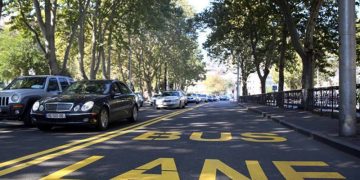 ვახუშტის ხიდიდან სააკაძის მოედნის მიმართულებით საზოგადოებრივი ტრანსპორტის ზოლი მოეწყობა