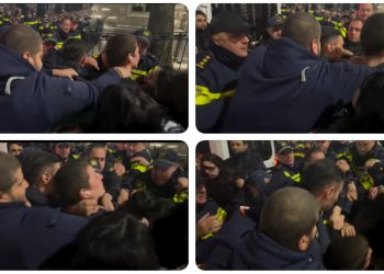 თავდასხმა მოქალაქეზე – ჩანს, რომ კისერში წაჭერის შემდეგ კაცი ცუდად გახდა