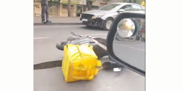 “გუშინ ერთი კურიერი 2-ჯერ გადაურჩა სიკვდილს” – ავარია ნუცუბიძის ქუჩაძე