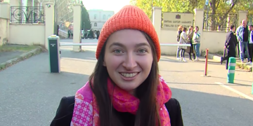 ბაია მარგიშვილი სასამართლოს ეზოში დაიჭირეს