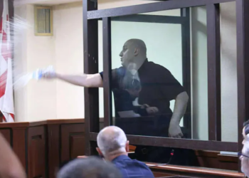 მოსამართლისთვის წყლის შესხმის საქმეზე ნიკა მელიას განაჩენი დღეს გამოცხადდება