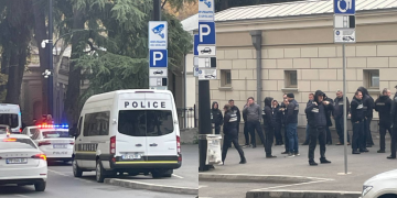 პარლამენტთან საპოლიციო ძალების მობილიზებაა – საკანონმდებლო ორგანოში დღეს კობახიძეს ელოდებიან