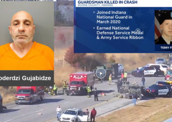 დაღუპულია ინდიანას ეროვნული გვარდიელი – აშშ-ში ICE-მა გოდერძი გუჯაბიძე დააკავა