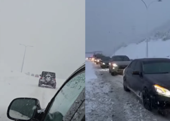 უამინდობა საქართველოში – რიკოთზე კილომეტრიანი საცობებია